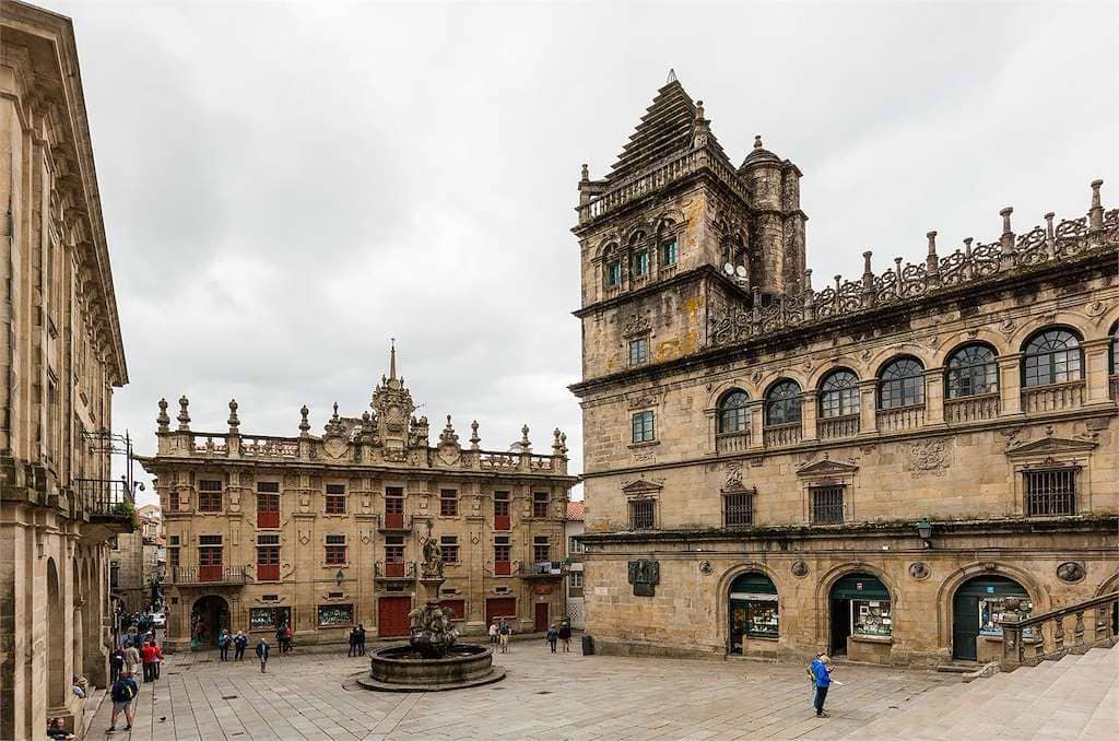 casco historico santiago de compostela
